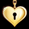 Heart Lock Pendant