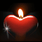 Romantic Valentine Candle