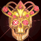 Demonic Golden Skull