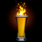 Flaming Beer Shot