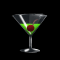 Dirty Green Martini