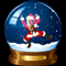 Santa babyjesus Snow Globe