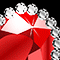 Diamond Ruby Heart
