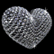 Diamond-studded Heart